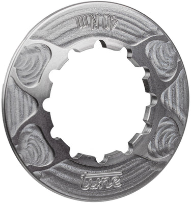 Tune aluminium centerlock lock ring silver internal