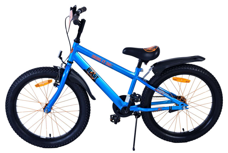 Afbeelding laden in galerijviewer, Nerf kinderfiets - jongens - 20 inch - satijn blauw
