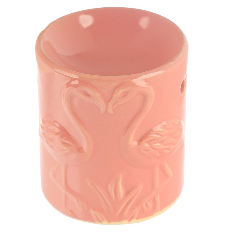 Afbeelding laden in galerijviewer, Eden roze flamingo keramiek geurbrander
