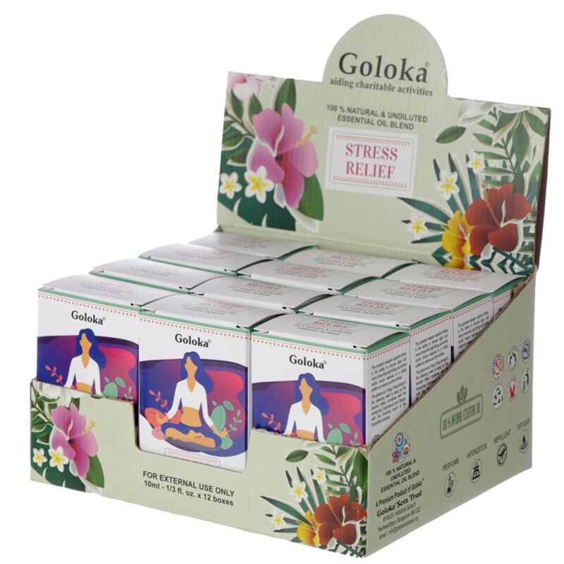 Afbeelding laden in galerijviewer, Ontstresst - goloka etherische olie mix 10ml
