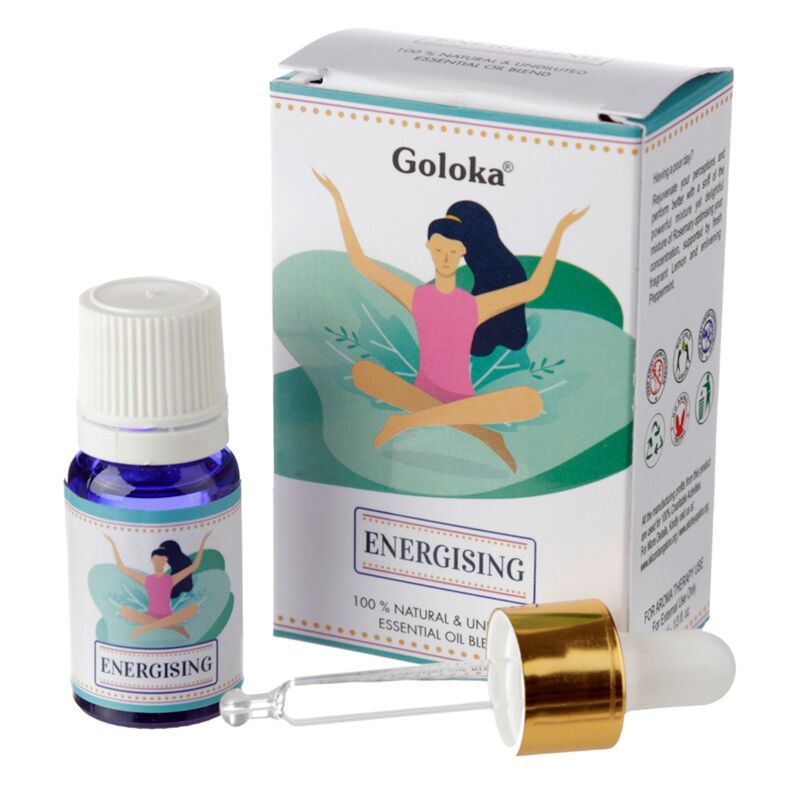 Afbeelding laden in galerijviewer, Energetiserend - goloka etherische olie mix 10ml
