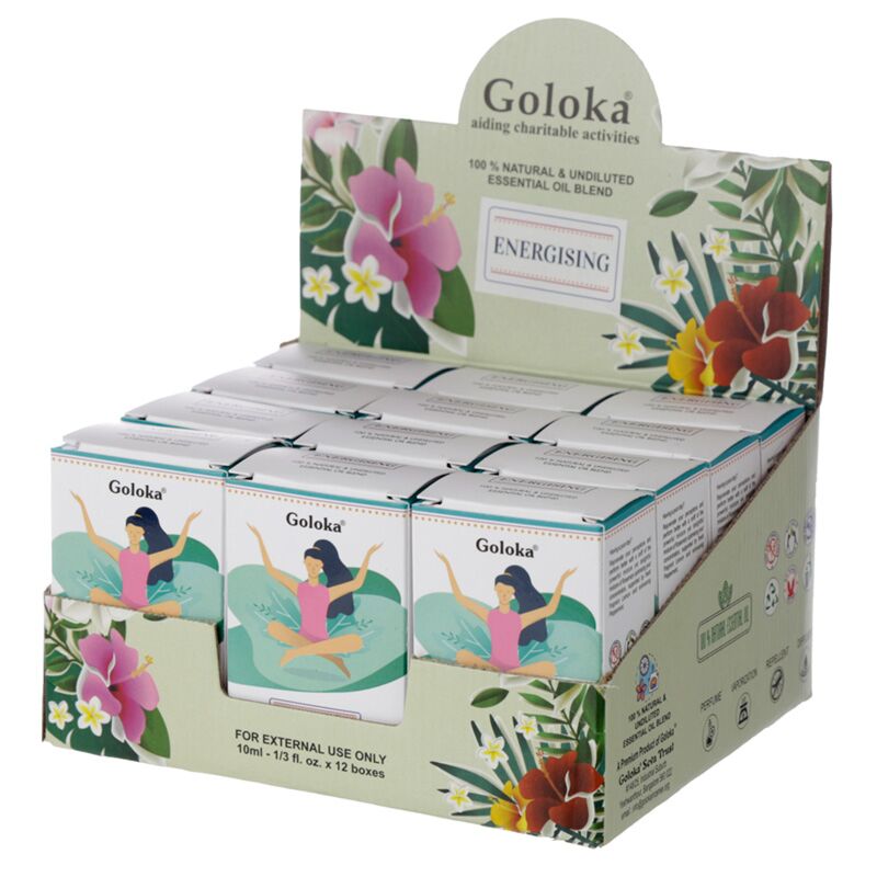 Afbeelding laden in galerijviewer, Energetiserend - goloka etherische olie mix 10ml
