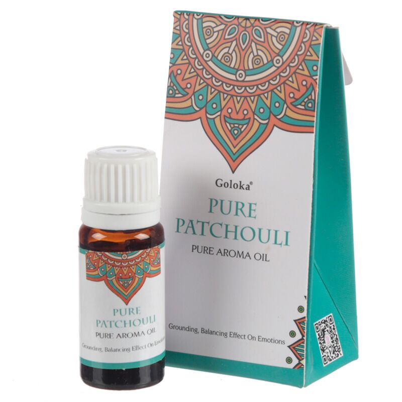 Afbeelding laden in galerijviewer, Pure patchouli 10ml - goloka geurolie
