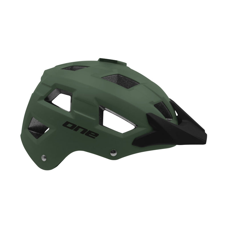 Afbeelding laden in galerijviewer, One helm trail m l (58-61) black khakki
