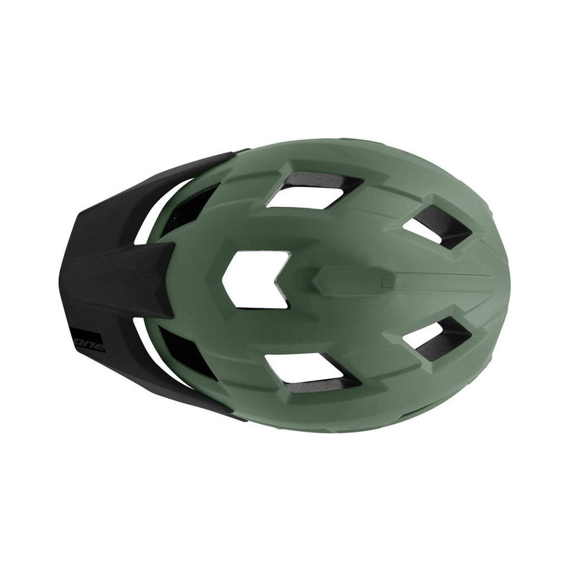 Afbeelding laden in galerijviewer, One helm trail m l (58-61) black khakki
