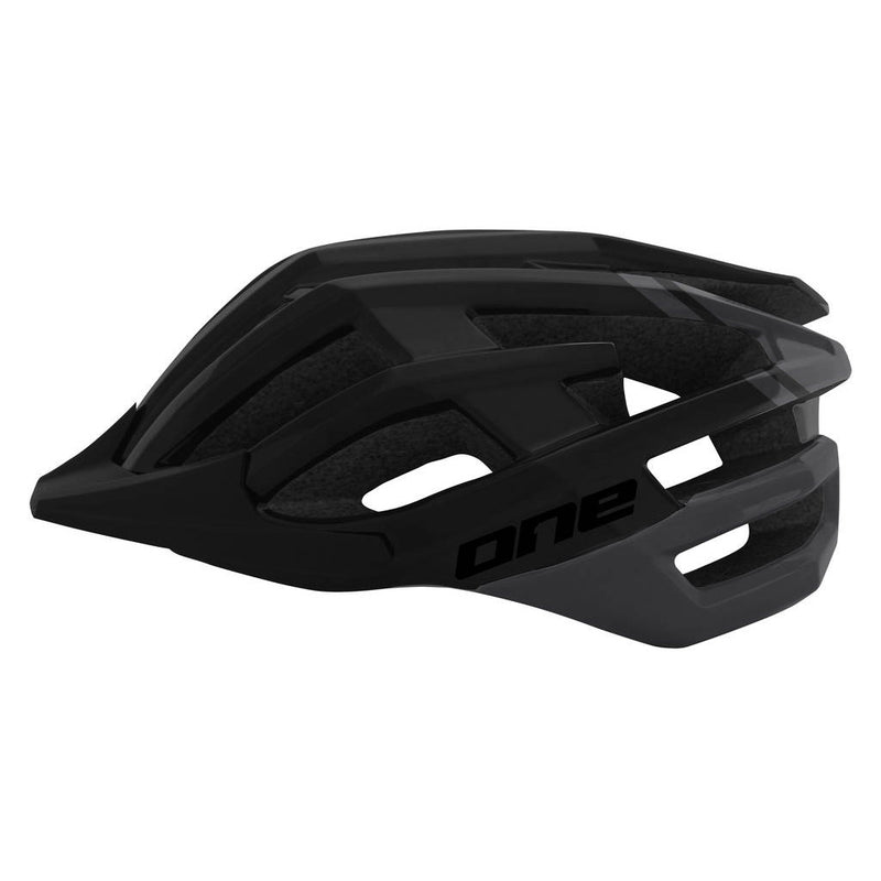 Afbeelding laden in galerijviewer, ONE One helm mtb race s m (54-58) black grey
