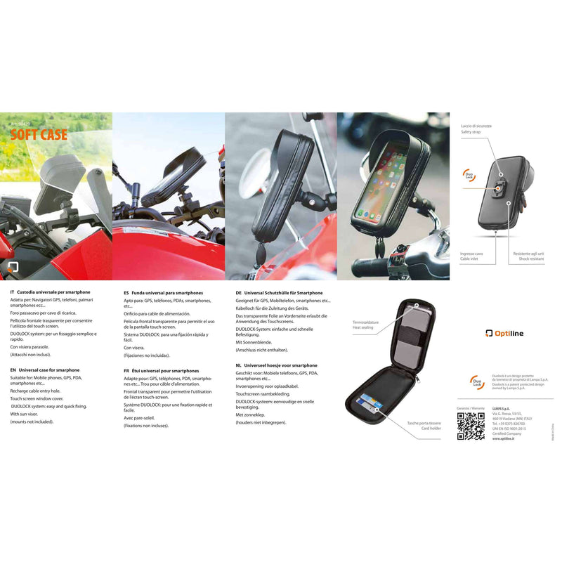 Afbeelding laden in galerijviewer, Optiline case universal soft type
