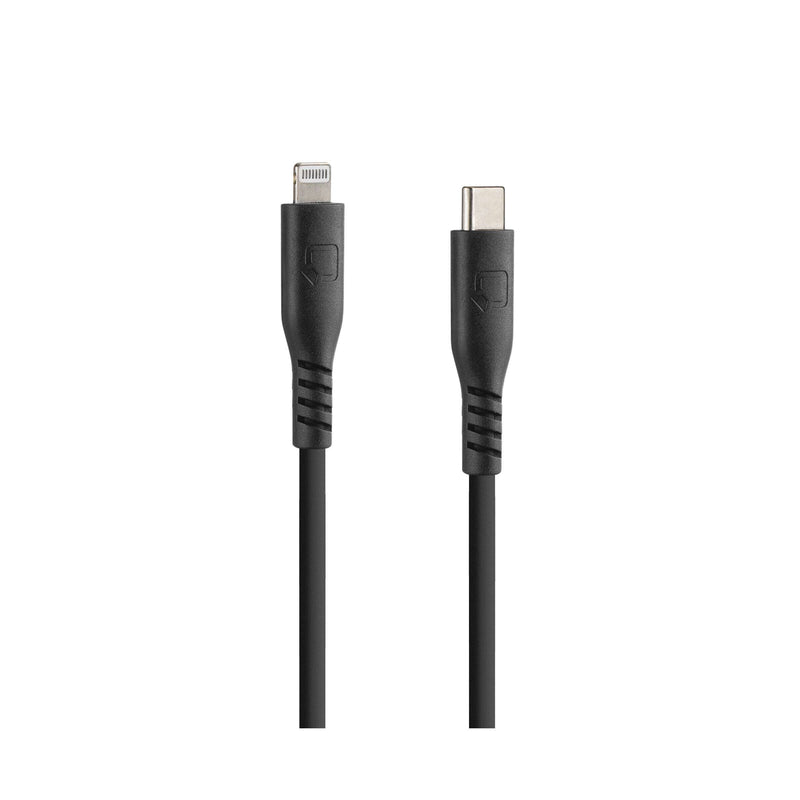 Afbeelding laden in galerijviewer, Optiline siliconen kabel usb type c > apple 8 pin - 60 cm
