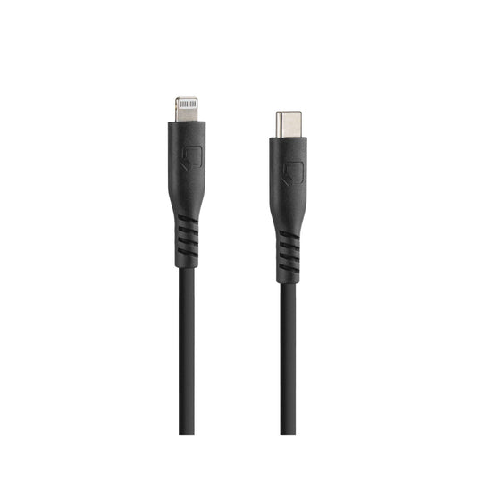 Optiline siliconen kabel usb type c > apple 8 pin - 60 cm