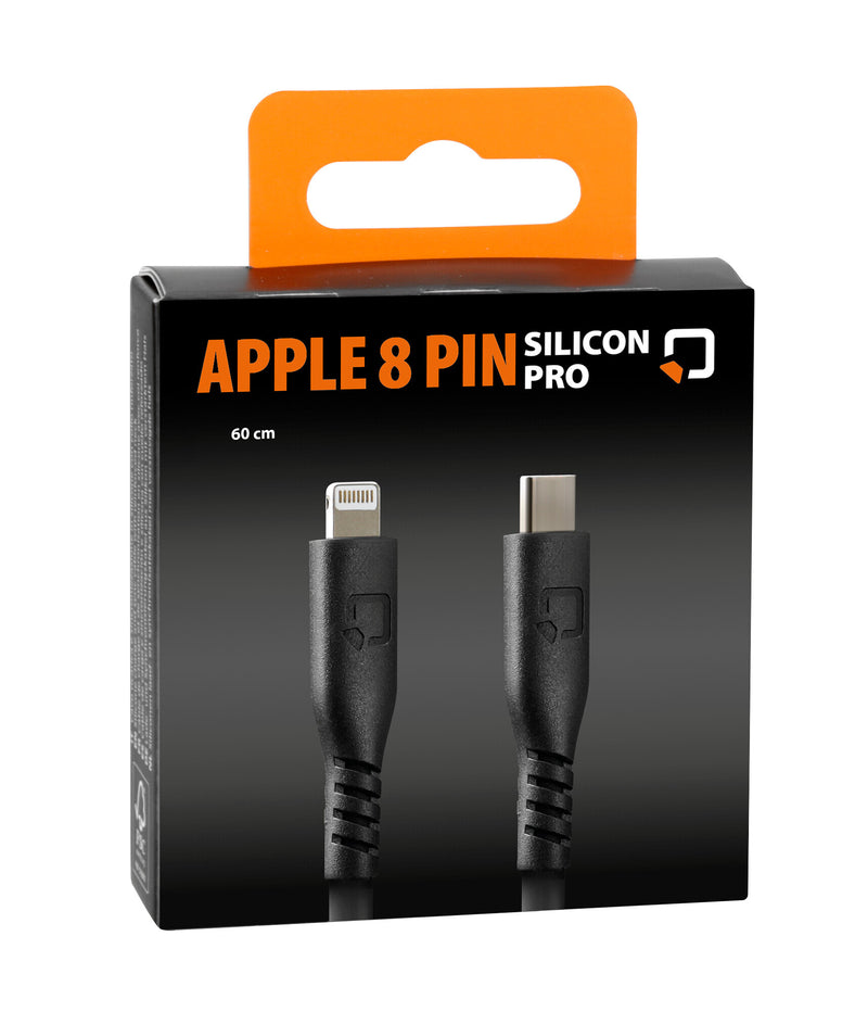 Afbeelding laden in galerijviewer, Optiline siliconen kabel usb type c > apple 8 pin - 60 cm
