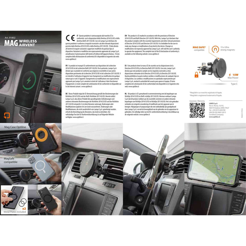 Afbeelding laden in galerijviewer, Optiline mag wireless airvent
