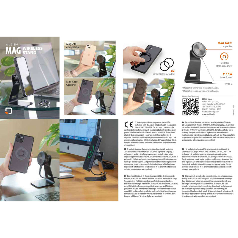 Afbeelding laden in galerijviewer, Optiline mag wireless stand
