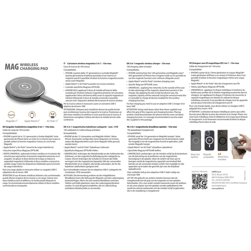 Afbeelding laden in galerijviewer, Optiline mag, 3 in 1 magnetic wireless charger
