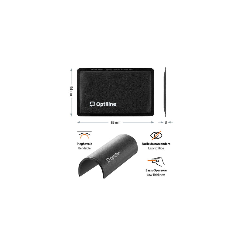 Afbeelding laden in galerijviewer, Optiline tracker flex, ultra-thin foldable adhesive locator
