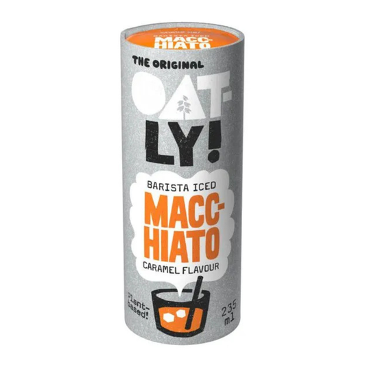 Oatly ice-coffee caramel macchiato (12x 235 ml)