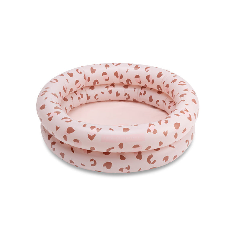 Afbeelding laden in galerijviewer, Leopard | oudroze baby zwembad ø 60 cm
