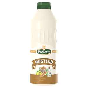 Oliehoorn mosterd (900ml)
