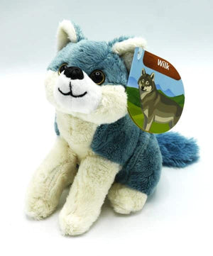 Intro pluche wolf van zeer zacht pluche