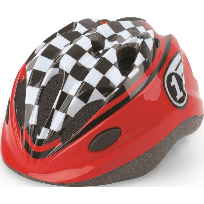 Afbeelding laden in galerijviewer, Polisport Kinderhelm Race. maat: XS (46 53 cm), kleur: rood zwart
