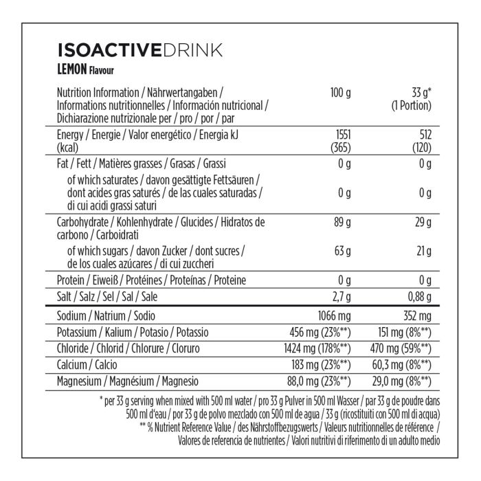 Afbeelding laden in galerijviewer, Powerbar isoactive 600 (1 x 600gr) - lemon
