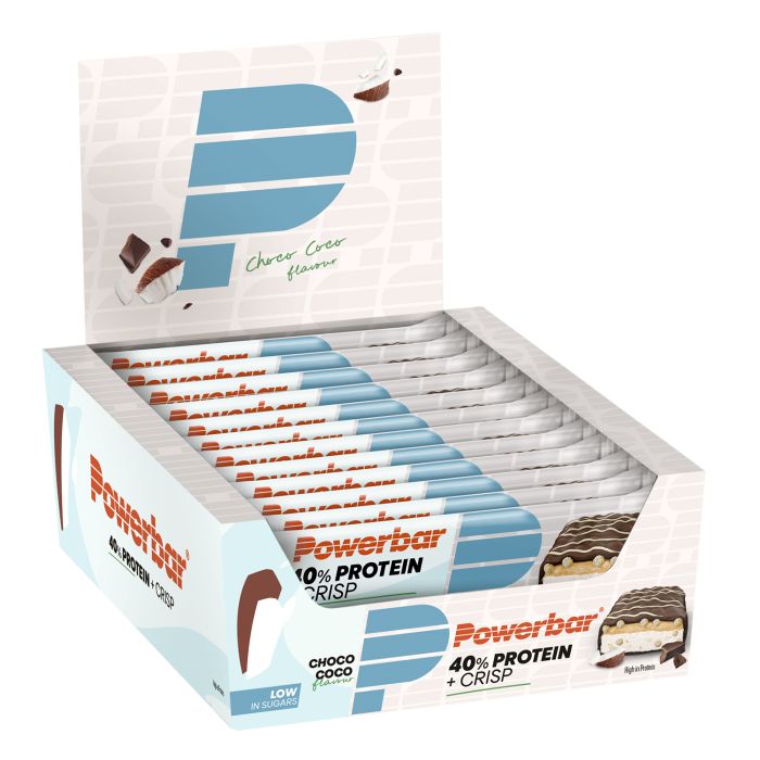 Afbeelding laden in galerijviewer, Powerbar 40% protein+ crisps (12 x 40gr) - choco coco
