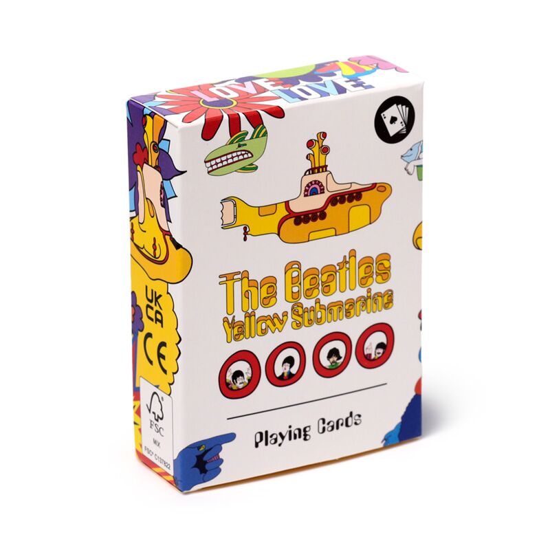 Afbeelding laden in galerijviewer, The beatles yellow submarine speelkaarten
