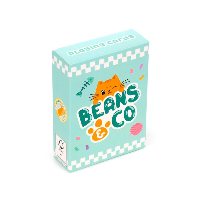 Afbeelding laden in galerijviewer, Beans co katten speelkaarten kaartspel
