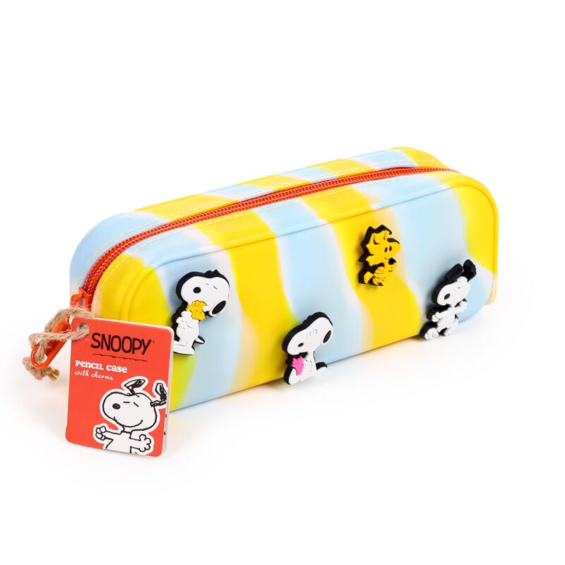 Afbeelding laden in galerijviewer, Union peanuts snoopy woodstock siliconen potloodetui

