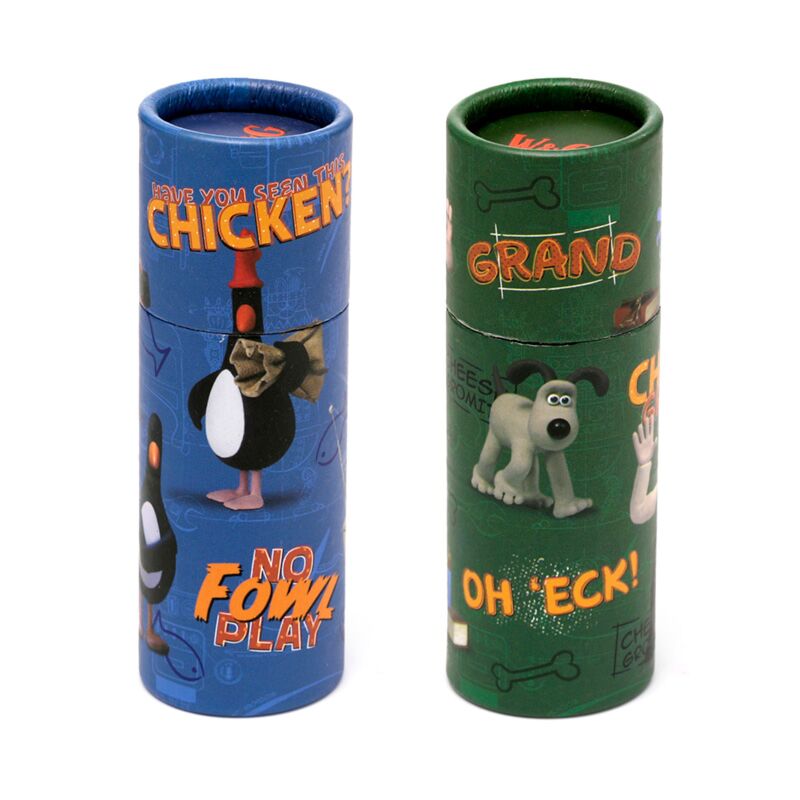 Afbeelding laden in galerijviewer, Wallace gromit tekenkoker 12 kleurpotloden
