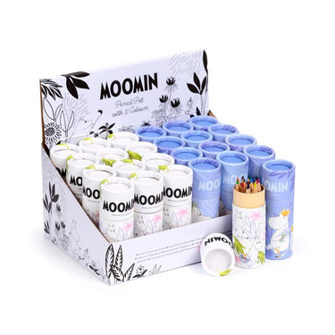 Union moomin tekenkoker 12 kleurpotloden