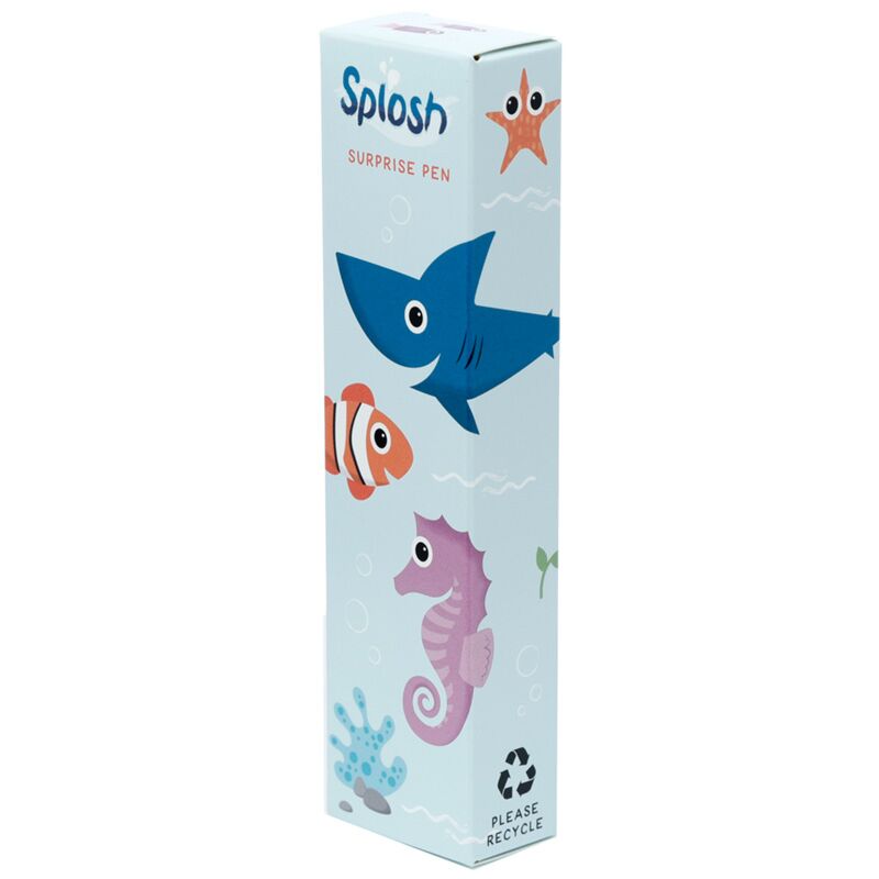 Afbeelding laden in galerijviewer, Splosh surprise zeeleven pvc pen - zwart
