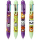 Adoramals wilde dierene dieren meer kleuren pen (6 kleuren)