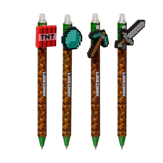 Inkredible uitwisbare pen minecraft pvc werktuig top