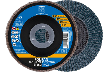 Pferd lamellenschijf 125mm z40psf steelox | 10 stuks