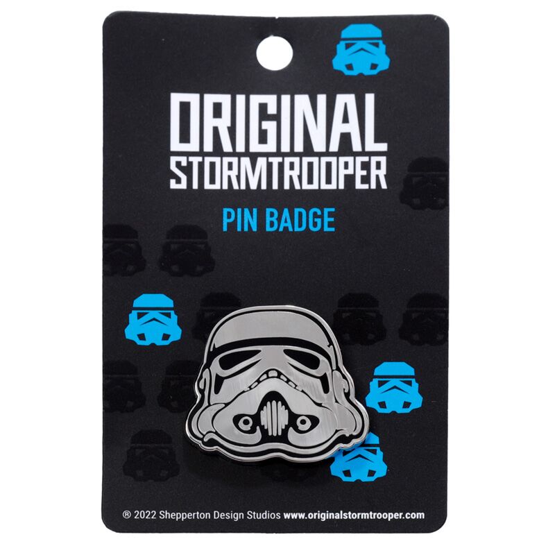 Afbeelding laden in galerijviewer, The original stormtrooper helm emaille button badge
