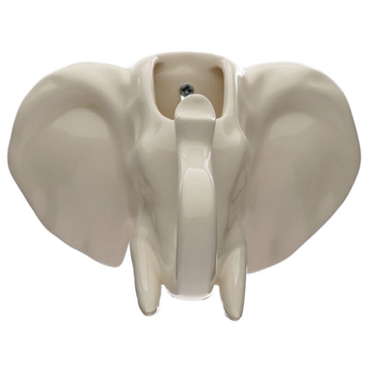 Keramiek olifant hoofd wanddecoratie bloempot binnen