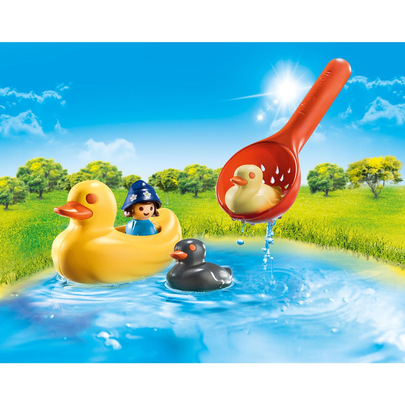 Afbeelding laden in galerijviewer, PLAYMOBIL PLAYMOBIL 1.2.3 Eendenfamilie
