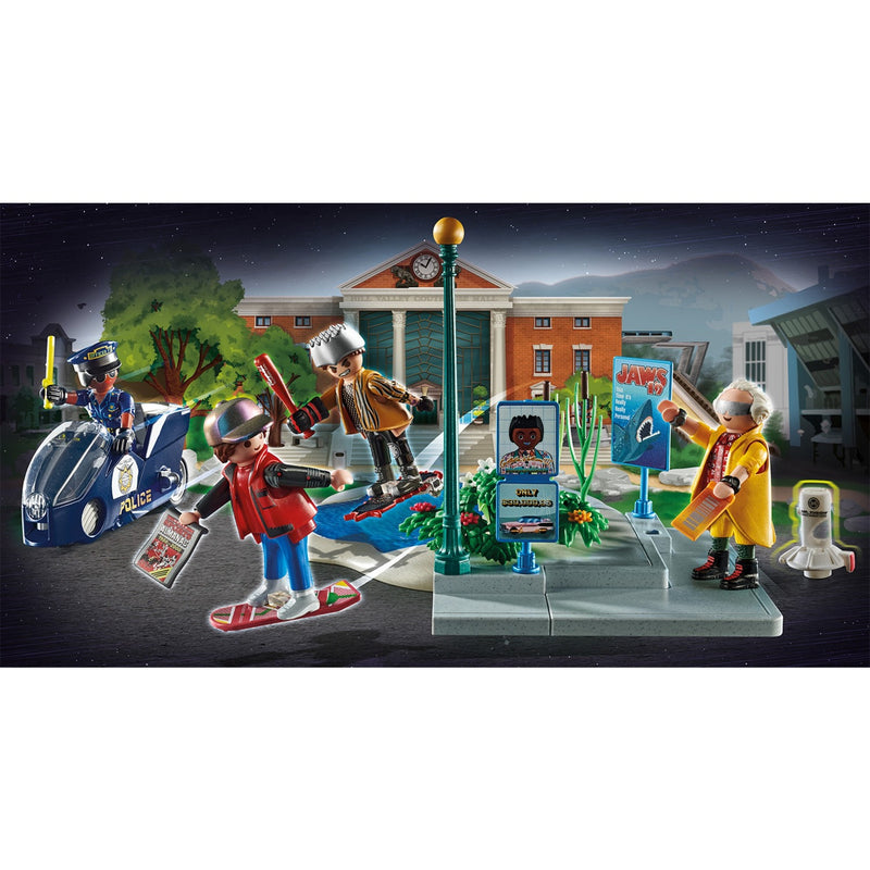 Afbeelding laden in galerijviewer, PLAYMOBIL Back to the Future deel II Hoverboard achtervolg
