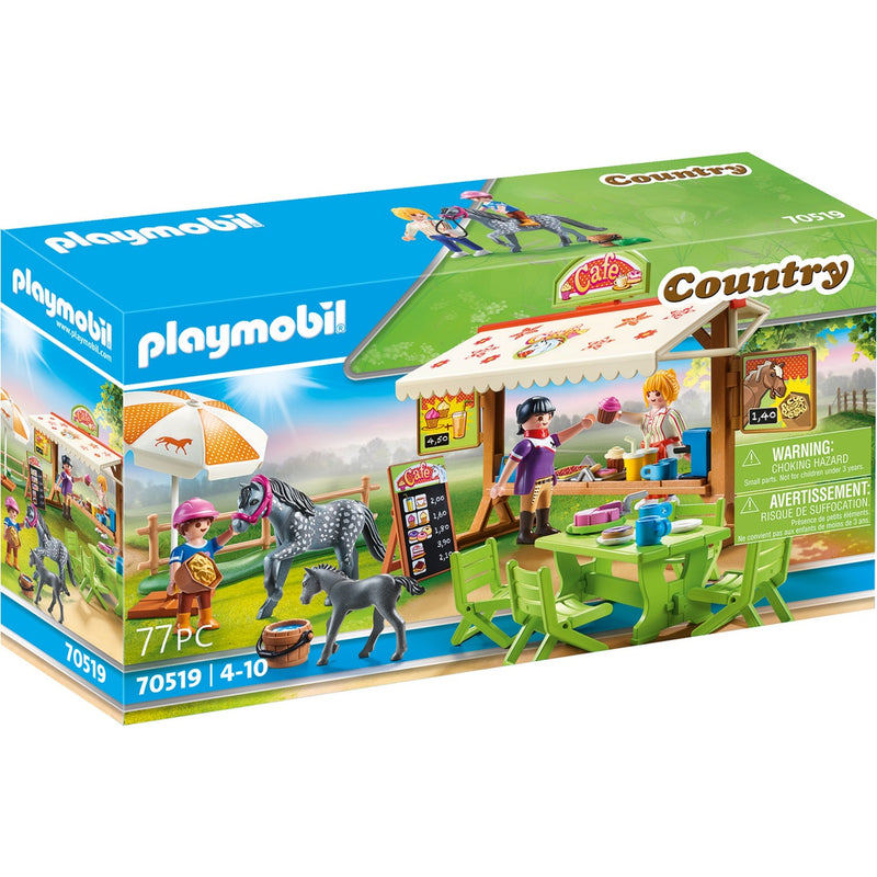 Afbeelding laden in galerijviewer, PLAYMOBIL PLAYMOBIL Country Ponycafe 70519
