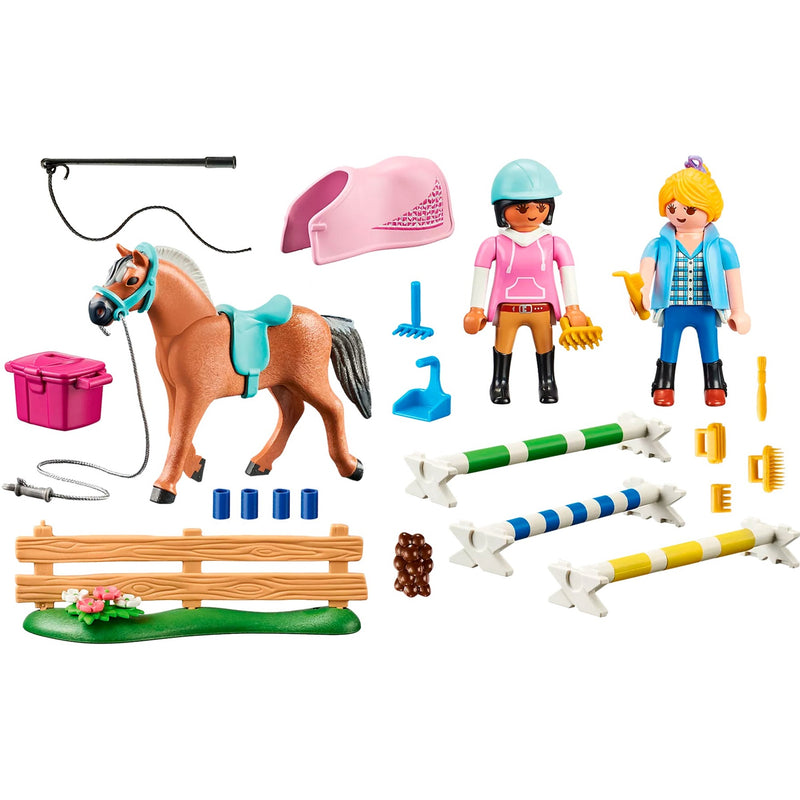 Afbeelding laden in galerijviewer, PLAYMOBIL Country 71242 Rijlessen
