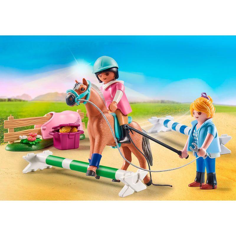Afbeelding laden in galerijviewer, PLAYMOBIL Country 71242 Rijlessen
