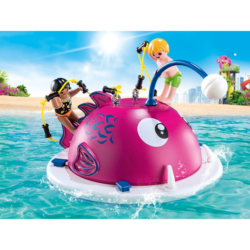 Afbeelding laden in galerijviewer, PLAYMOBIL Family Fun Beklimmen zwemeiland
