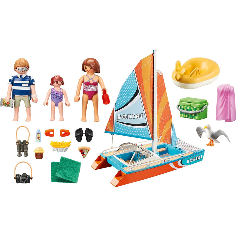 Afbeelding laden in galerijviewer, Playmobil Family Fun Catamaran 71043

