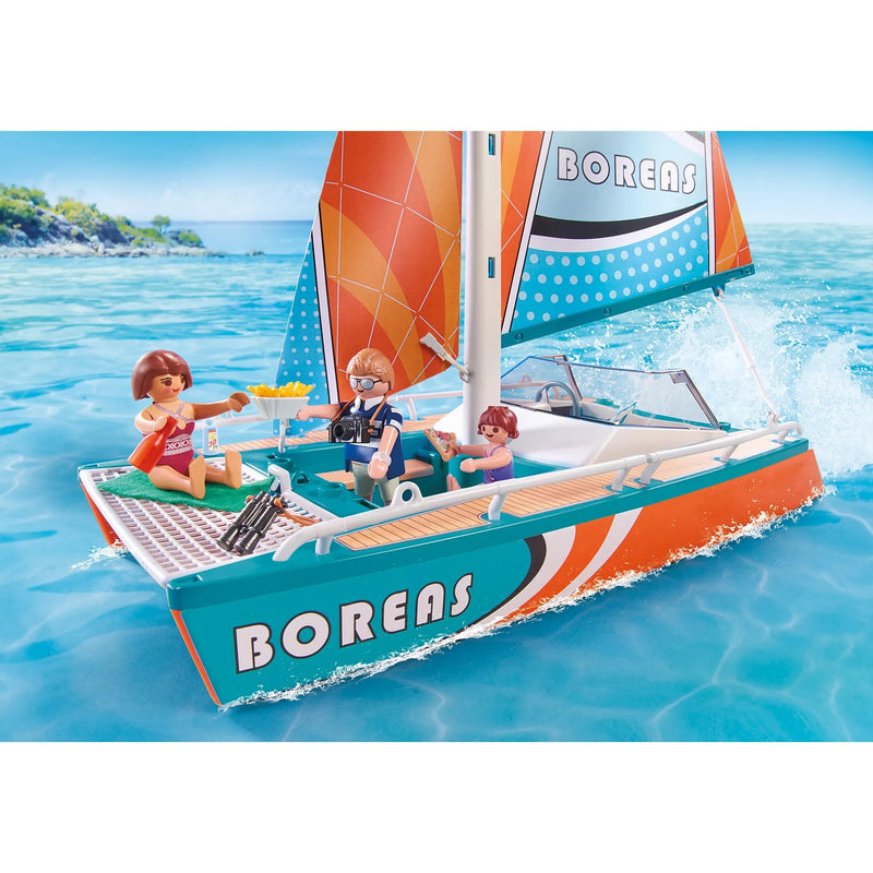 Afbeelding laden in galerijviewer, Playmobil Family Fun Catamaran 71043
