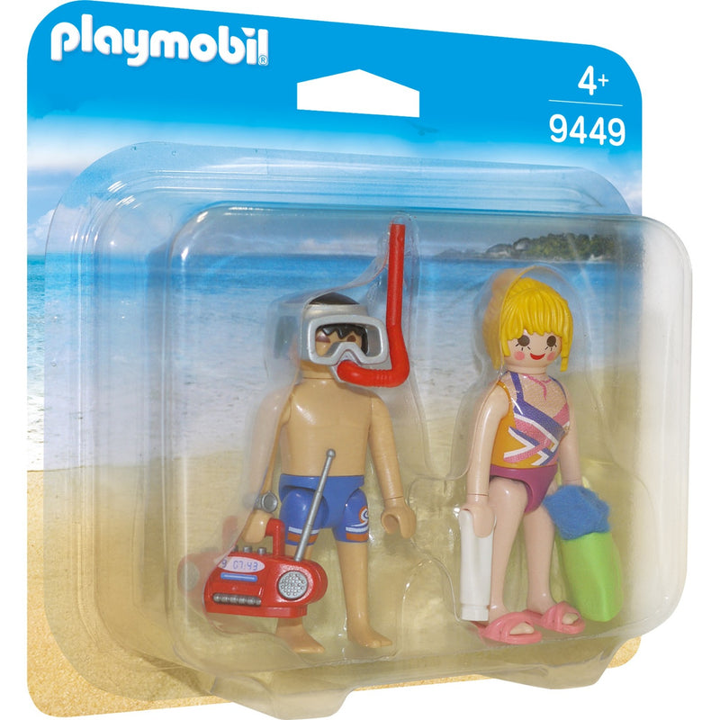 Afbeelding laden in galerijviewer, PLAYMOBIL PLAYMOBIL Family Fun DuoPack Badgasten
