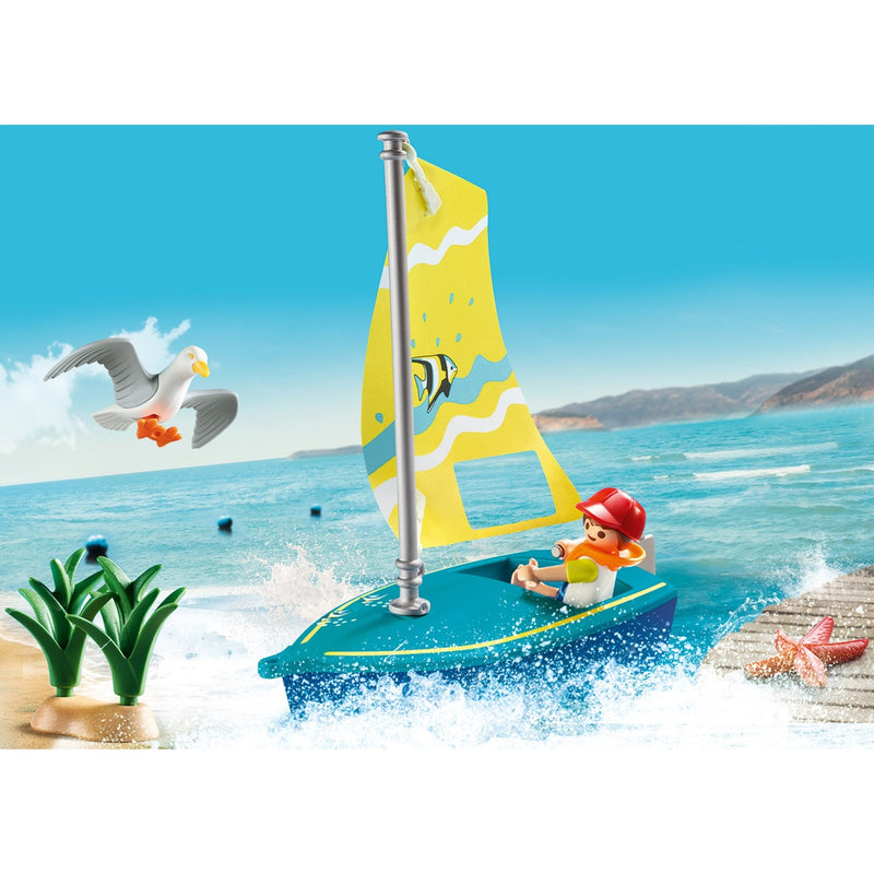 Afbeelding laden in galerijviewer, Playmobil Family Fun Zeilbootje 70438
