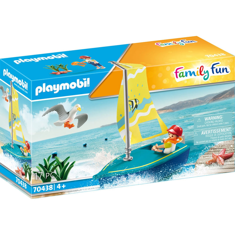 Afbeelding laden in galerijviewer, Playmobil Family Fun Zeilbootje 70438
