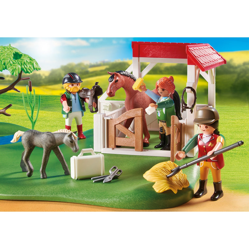 Afbeelding laden in galerijviewer, Playmobil My Figures Paardenranch 70978
