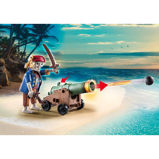 PLAYMOBIL PLAYMOBIL Pirates Piratenschateiland met skelet