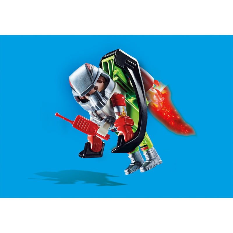 Afbeelding laden in galerijviewer, PLAYMOBIL Stuntshow Air Stuntshow Jetpack-vlieger
